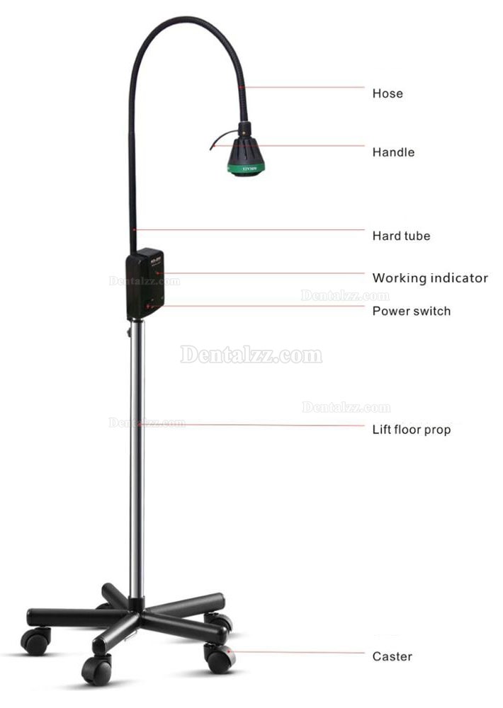 KWS KD-200-35W 35W halogen Floor Prop Medical Examination Ligh